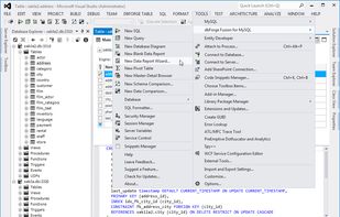 dbForge Fusion for MySQL screenshot 1