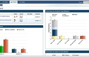 Manager Dashboard - Gain actionable insight into project real time status.
