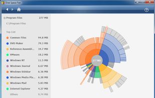 Disk Space Fan screenshot 1