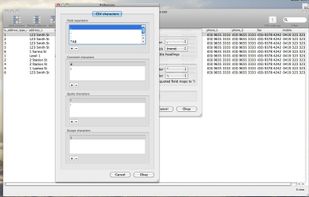 CSVEdit screenshot 1