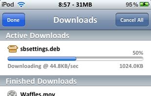 Safari Download Manager screenshot 1