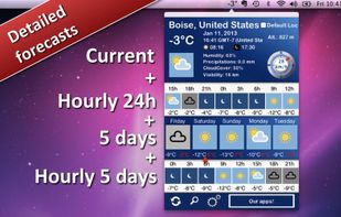 Weather 5 days screenshot 1