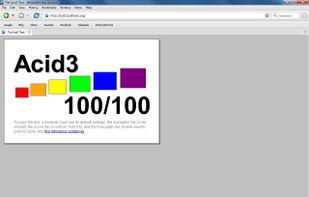 Acid3 test passed