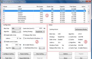 FancyCache User Interface