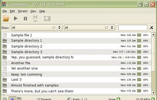 Transmission-Qt Win screenshot 1