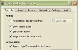 Transmission-Qt Win screenshot 2