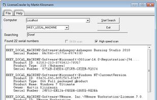 Found 22 serial numbers