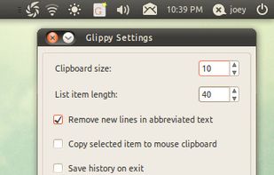 Glippy screenshot 1