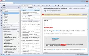 Opera Mail screenshot 1