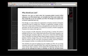 In Focus-mode (Fade to black)