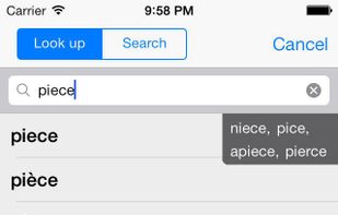 Chambers Dictionary screenshot 2