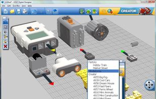 LEGO Digital Designer screenshot 2
