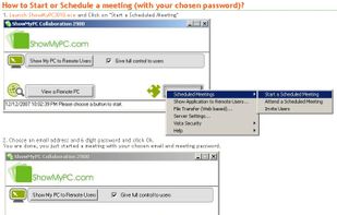 How to Start or Schedule a meeting (with your chosen password)?