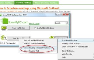 How to Schedule meetings using Microsoft Outlook?