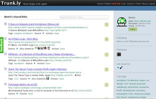 random user Alexis' bookmarks 