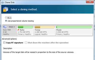 Acronis Disk Director screenshot 2