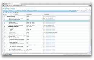 Webplanner screenshot 1