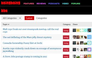 Discourse screenshot 1