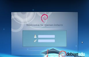 DebianEdu / Skolelinux screenshot 1