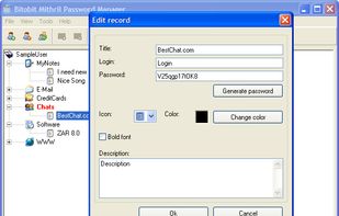 Bitobit Mithril Password Manager screenshot 2