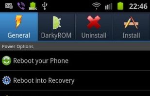 DarkyROM screenshot 2