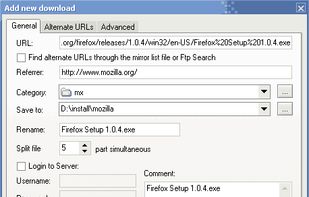 FlashGot screenshot 3