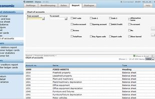 e-conomic screenshot 1