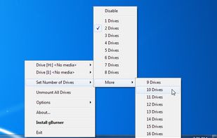 gBurner Virtual Drive screenshot 1