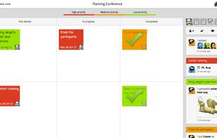 Symphonical wall showing great overview of all your tasks.