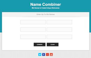Name Combiner screenshot 1