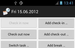 Time Recording screenshot 1