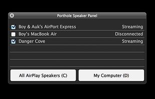 Easy access with the speaker panel.