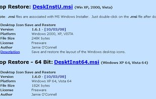 Available for Win 2000 32 bit, Win XP + Vista (32 + 64 bit)