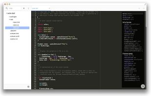 Chrome Dev Editor screenshot 1