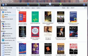 Desktop ebook reader