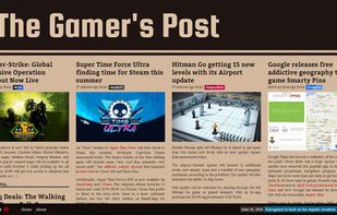 The site looks different depending on the device and resolution. This is how it looks like on a 22" 1920x1080 monitor.