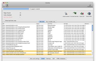 Scrutiny screenshot 1