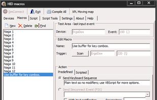 Screen from which to organize hotkeys. Nice for Flight Sims but limited options otherwise unless scripting is used.