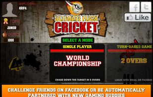 Flick Cricket HD screenshot 1