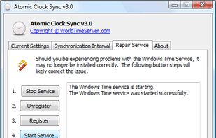 Atomic Clock Sync screenshot 1