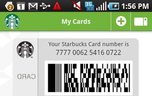 Starbucks Card screenshot 1