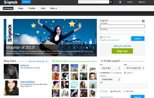 Skyrock screenshot 1