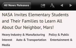 PRNewsWire screenshot 2