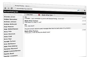 BrowserTexting screenshot 1