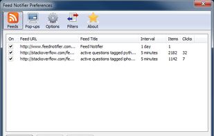 Feed Notifier screenshot 1