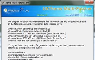 Uxtheme Multi-Patcher screenshot 1