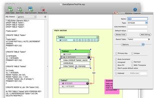 SQLEditor screenshot 1