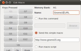 Gnome15 screenshot 1