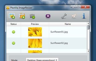 Plastiliq ImageResizer screenshot 1