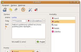Esmska screenshot 1